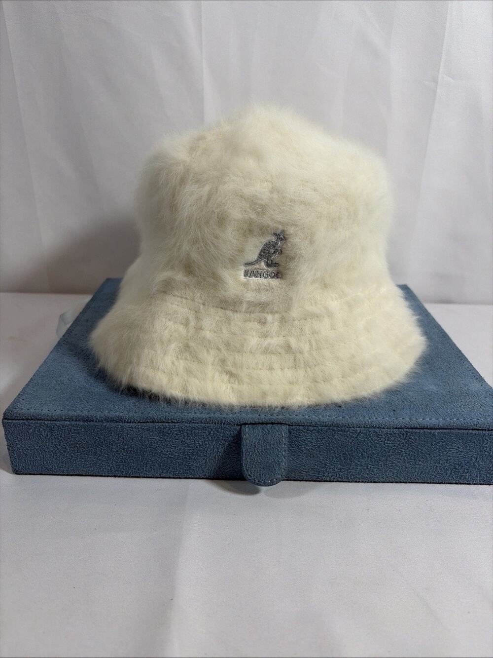 Vintage Y2K Kangol Bucket Hat Ivory Large 2320BC03 #C101